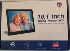 Lovecube 10.1 in. WiFi Digital Photo Frame L10X with HD Touch Screen 1080p Video