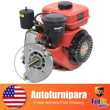 4 Stroke 196cc Engine Air-cooled Single Cylinder For Small Agricultural Machiner