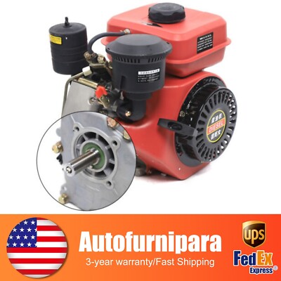 4-Stroke 196cc Engine Air-cooled Single Cylinder For Small Agricultural Machiner