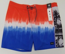 Hurley Men's Phantom Pavones Boardshort Swim Short 36 18" Length