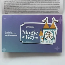 Magic Key Renewal Small World Annual Passholder Disneyland Resort Magnet 2024