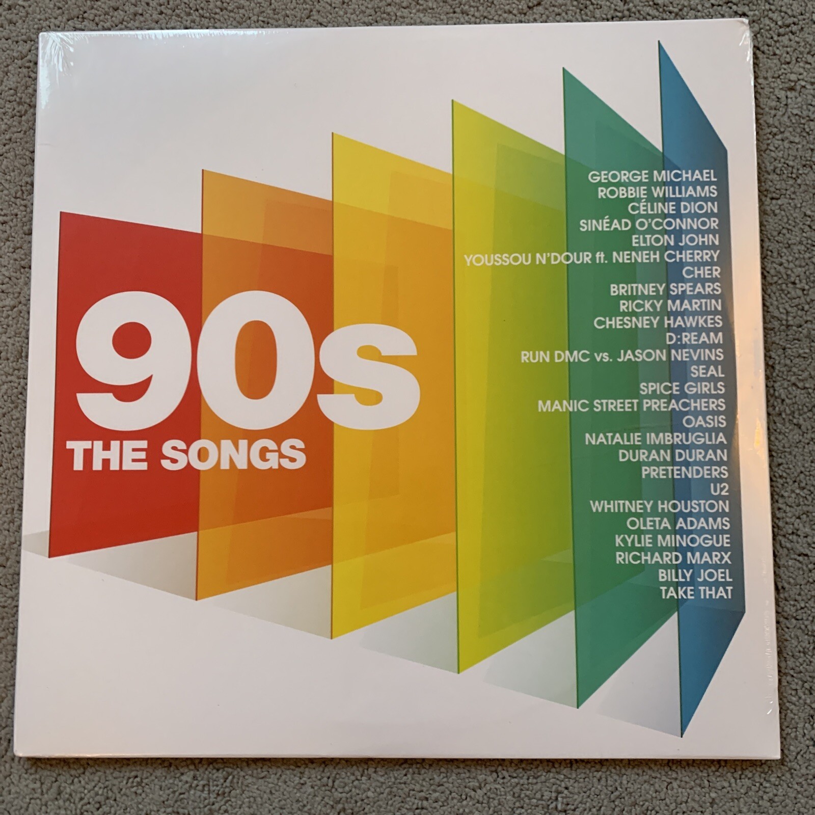 90s: The Songs by Various Artists (Record, 2021) New Sealed
