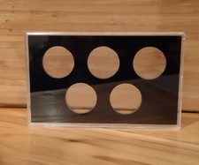 ACRYLIC DISPLAY CASE does not include coins