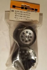 HPI Racing Mark 8 Chrome Wheel Blitz 2wd Short Course Truck 4.5mm Offset 103894