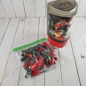 LEGO Bionicle 8592 Retired Rahkshi Turahk Complete Figure w/Kraata & Canister *