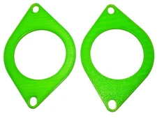 Tweeter Dash Speaker Adapter Plates (2x) for Toyota Tacoma 4Runner Tundra FJ +++