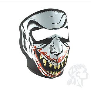Zan Kopfbedeckung Vampir Glow in the Dark Vollgesichtsmaske - WNFM067G