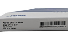 New ARRI 6.6x6.6" Full Spectrum ND 1.8 Filter 6-Stop MFR K2.0013902