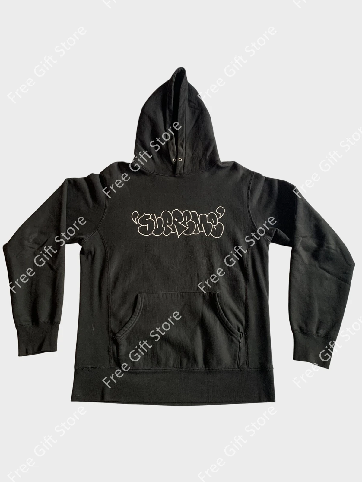 Sweat à capuche graphite Supreme x Ja