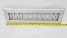 AirGuide Single Deflection Supply Grille with Vertical Blades Aluminum 15x3