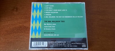 Mal Waldron – Left Alone (CD, 1991, JAPAN, Jazz piano, Billie