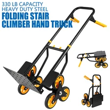 Heavy Duty Stair Climber Hand Truck Dolly 330 Lb Capacity Stair Climbing Cart 