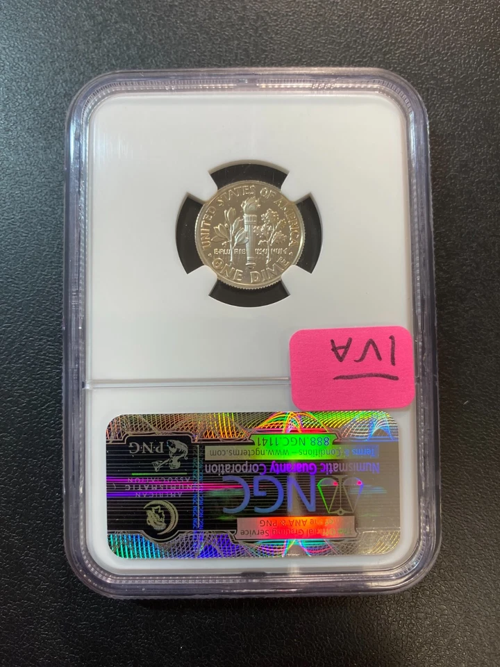 1999 S PROOF ROOSEVELT DIME NGC PR-69 DCAM - SILVER PROOF - CERTIFIED SLAB - 10C - Image 2 of 2