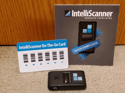 Intelliscanner SOHO - Wireless Barcode Scanner w/Inventory & Media software