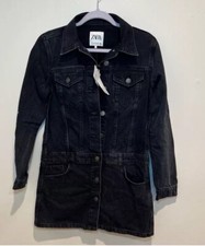 Zara  denim dress - Black