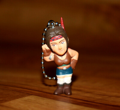 激レア 希少 ツクダホビー 新品 TEKKEN ミニフィギュアコレクションシリー Tekken 3 Namco Julia Chang Figure Figurine Key chain Keyring Rare