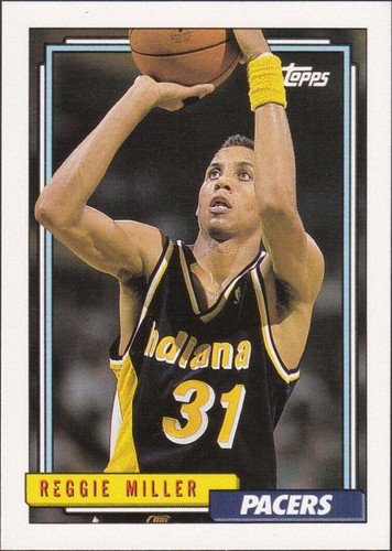 1992-93 Topps #193 - Reggie Miller - Picture 1 of 2