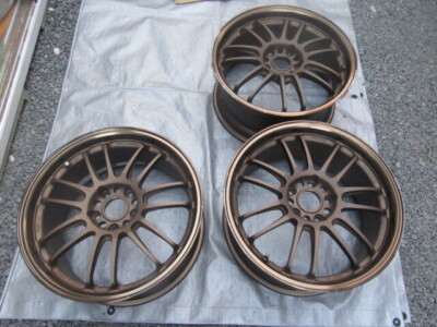 Rays Volk Racing Re30 Wheel Bronze Br 18 Inch 8.5J 52 Pcd114