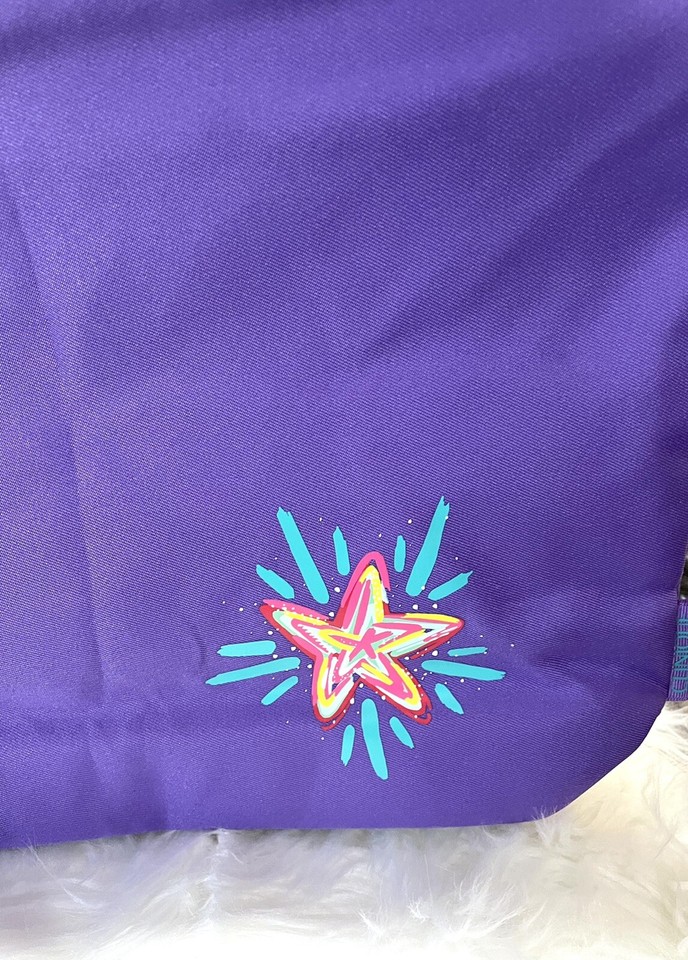 Clinique Large Tote Bag Travel Tote Bag Purple New w/ Tag . All Purpose