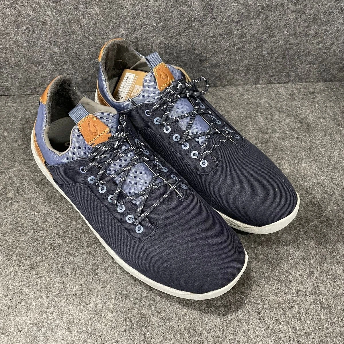 OLUKAI Nanea Li Sneaker Men's Size US 10.5 Blue Depth/Vintage Indigo