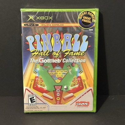 Pinball Hall of Fame The Gottlieb Collection Xbox Original Factory Sealed NTSC