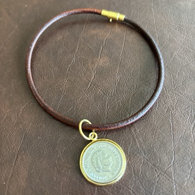 1968 Twenty-five Cent from The Netherlands Bracelet (Extra Large)