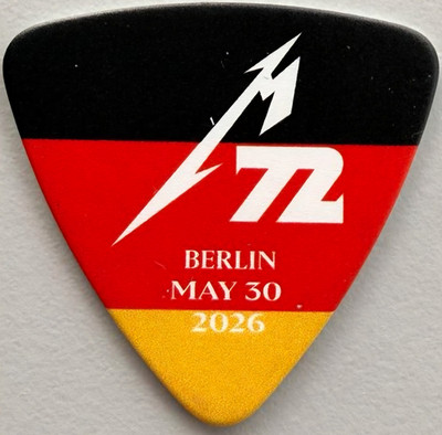 Metallica Pick   Berlin May 30 2026 