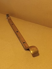 vintage crittall window stay handle  brass bronze  315mm long 1920s 1930s 