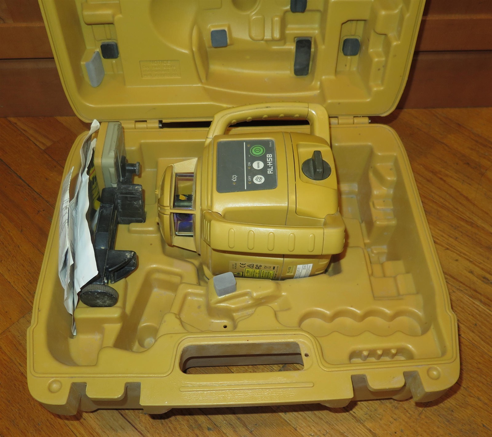 Topcon RL-H5B Rotary Laser Level with LS-80L Long Range Receiver