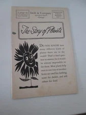 Vtg Swift & Co Agricultural Elementary Science Booklet G, The Story of Plants