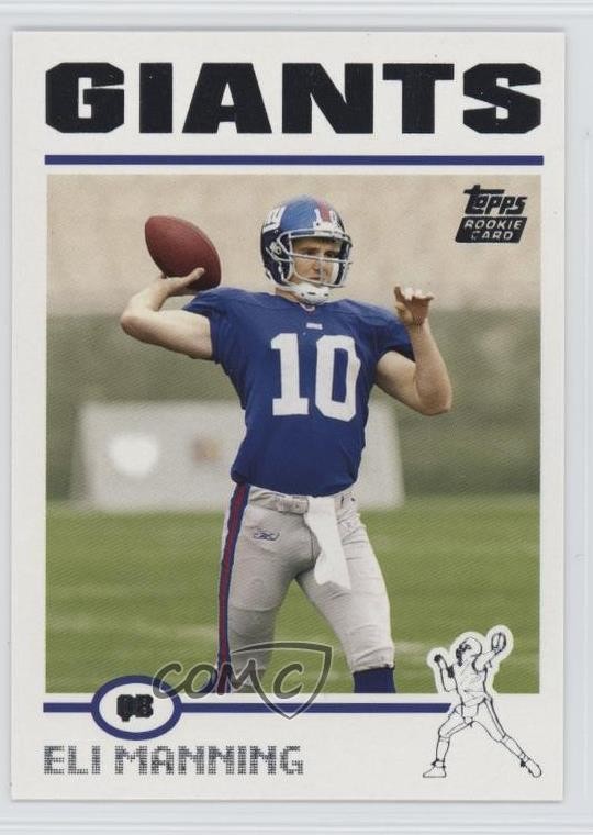 2004 Topps Eli Manning #350 Rookie RC