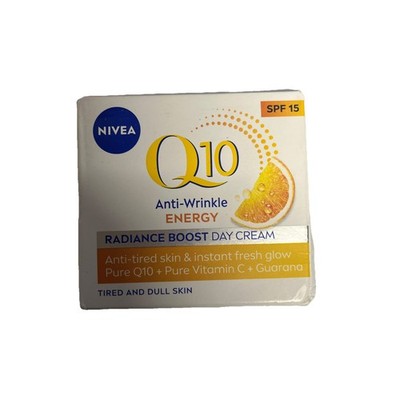 NIVEA Q10 Energy Healthy Glow Face Day Cream (50 ml) Radiance Anti Wrinkle