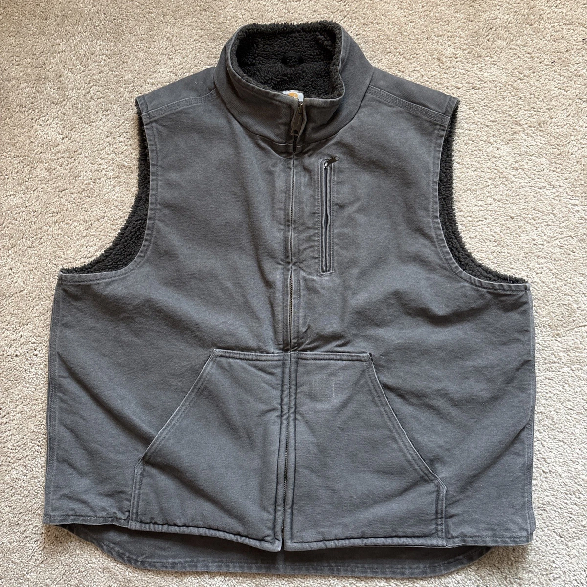carhartt sherpa vest products for sale | eBay