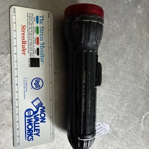 USS United States Steel Irvin Works Pittsburgh Plant Flashlight Vintage Tool
