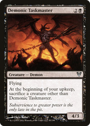 Demonic Taskmaster 95/244 Avacyn Restored