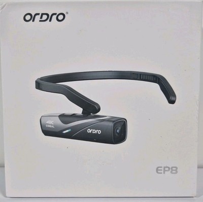 Ordro EP8 4K Camcorder Head-Mounted Camera