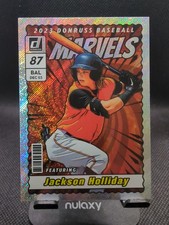 Jackson Holliday 2023 Donruss Marvels Rapture Rookie #M3 Baltimore Oriole