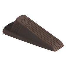 Big Foot 29920 Door Wedge, Vulcanized Rubber, Brown, 1-1/4"H X 2"W