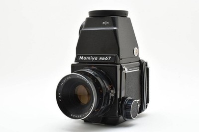 Mamiya RB67 Pro SEKOR 127mm f3.8 CDS Chimney Finder 120 [Exc+4] Video JAPAN