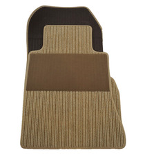 $$$ Rips Fußmatten für Mercedes Benz W124 S124 E-Klasse + HELLBEIGE + NEU