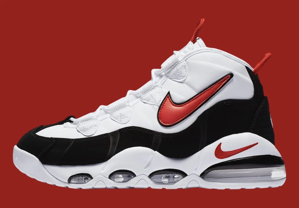 Nike Air Max Uptempo '95 Chicago Bulls White University Red CK0892-101 sz 11 Men