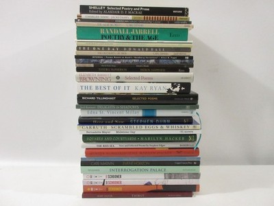 Poetry Books Modern & Classic Mary Oliver Robert Frost Millay Browning Simic