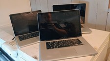 Lot Of 3 Mixed Macbook Pro 15" and 13" For Parts Broken Units Not Working Read 