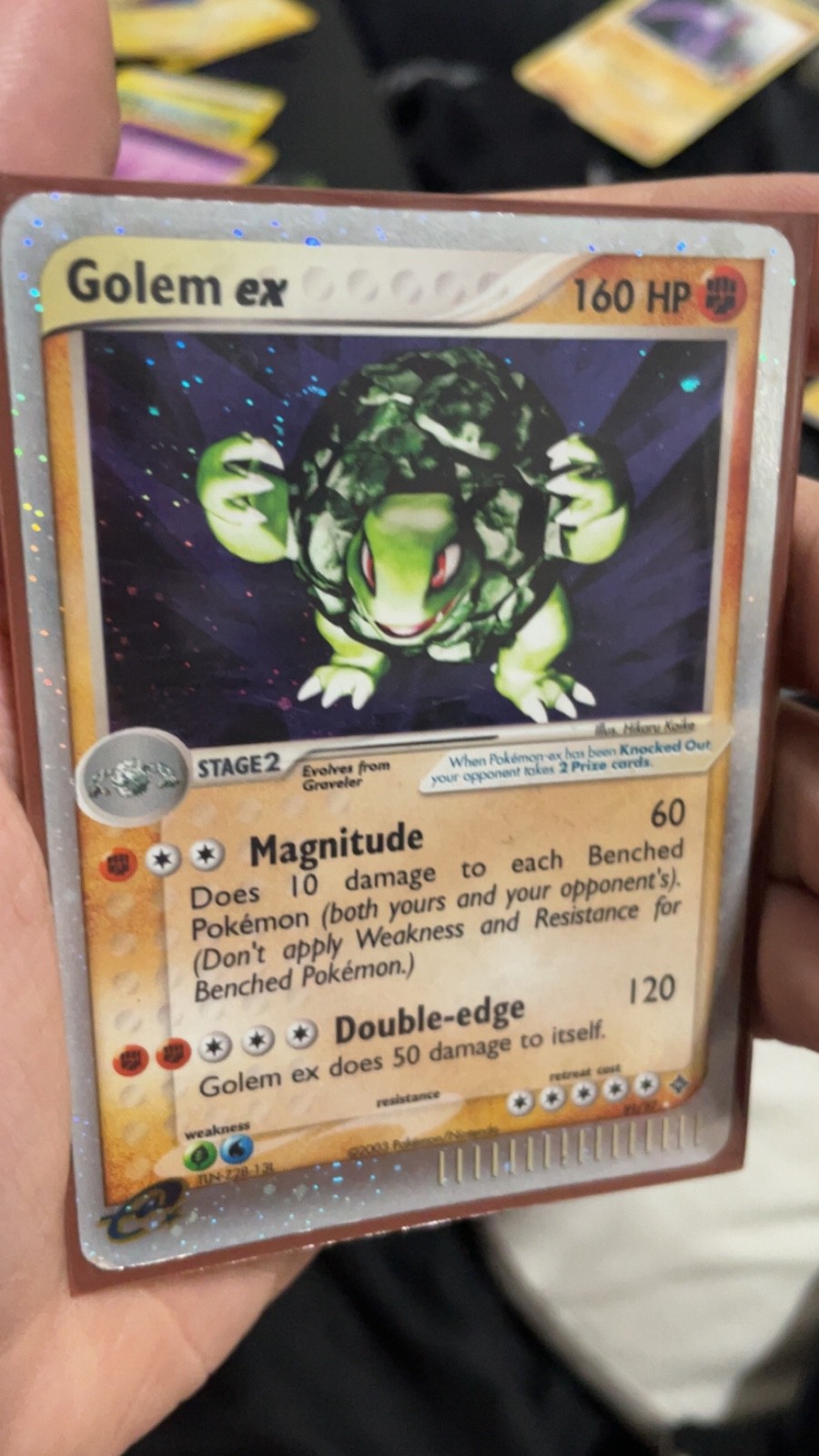 Golem ex 91/97 EX Dragon Holo