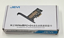 JEYI SK4 M.2 NVMe to PCIe 4.0/3.0 Adapter Card
