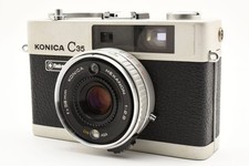 Works Exc 4 Konica C35 Flash Matic Rangefinder HEXANON 38mm f/2.8 Compact Japan