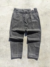Vintage Levi's 545 Jeans Men's 42x31 Black Wash Loose Fit Denim Y2K Made In USA