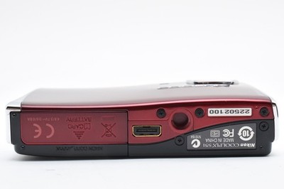 Nikon COOLPIX S51 8.1MP 3x Digital Camera Red [Excellent] From