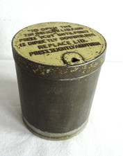 II. WK CAPSTAN CIGARETTES MEDIUM Tabakdose Blech H 8 cm