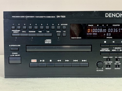Denon DN-T620 CD Player, Cassette Tape Combo. See description for issues. - Bild 10 von 12